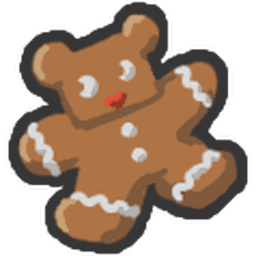 Aged Gingerbread Bear