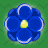 Large Blue Flower