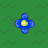 Single Blue Flower