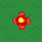 Single Red Flower