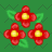 Triple Red Flower