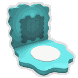 Wavy Cyan Hive Skin